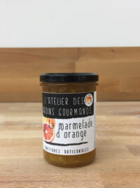 Confiture Marmelade d’orange, Atelier des jardins gourmands – 250g