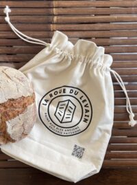 Sac à pain en coton recyclé