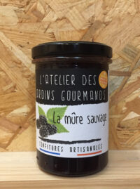 Confiture Mûre sauvage, Atelier des jardins gourmands – 250g