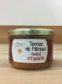 Terrine de Mérinos piment d’Espelette bio, Bergerie Nationale – 200g