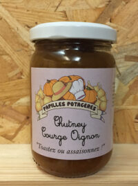 Chutney Courge Oignon, Les Papilles Potagères – 220g