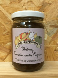 Chutney Tomate verte Oignon, Les Papilles Potagères – 220g
