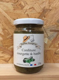 Confiture Courgette Basilic, Les Papilles Potagères – 220g