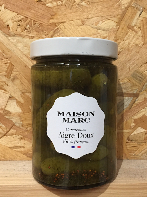 Cornichons aigre-doux, Maison Marc – 310g