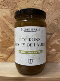 Confiture Potirons Epices de la joie, Jardin Edulis – 350g